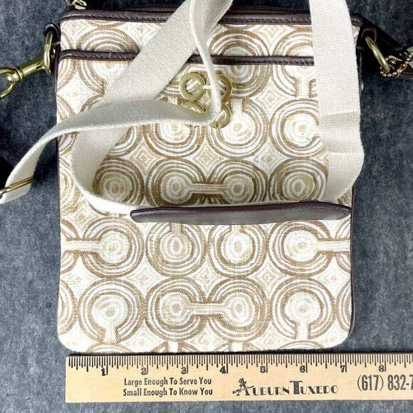 Coach OP Art Audrey crossbody canvas bag - Picture 12 of 12